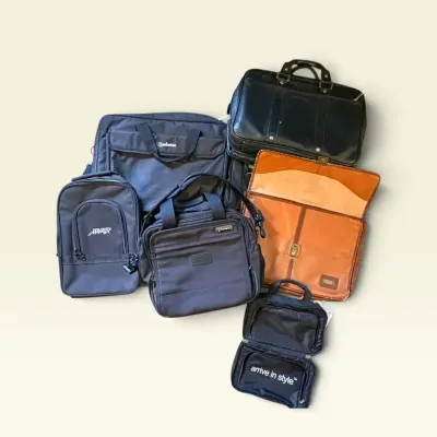 Assorted Travel & Business Bags – Leather Briefcases, Manhattan & More