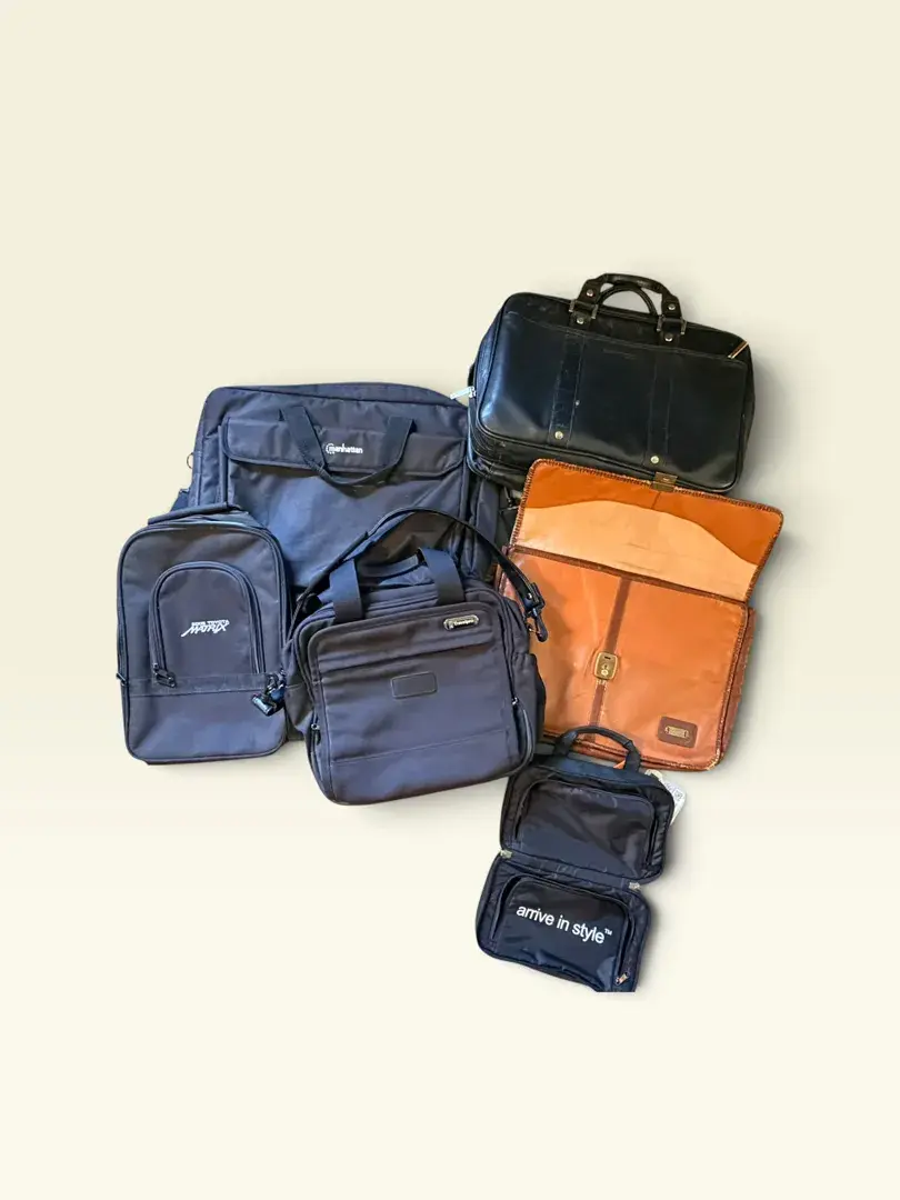 Assorted Travel & Business Bags – Leather Briefcases, Manhattan & More