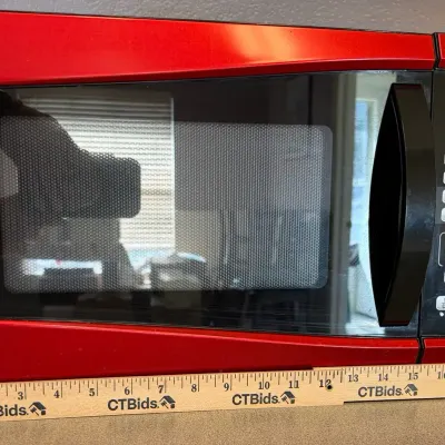 Hamilton Beach Retro Red Microwave 