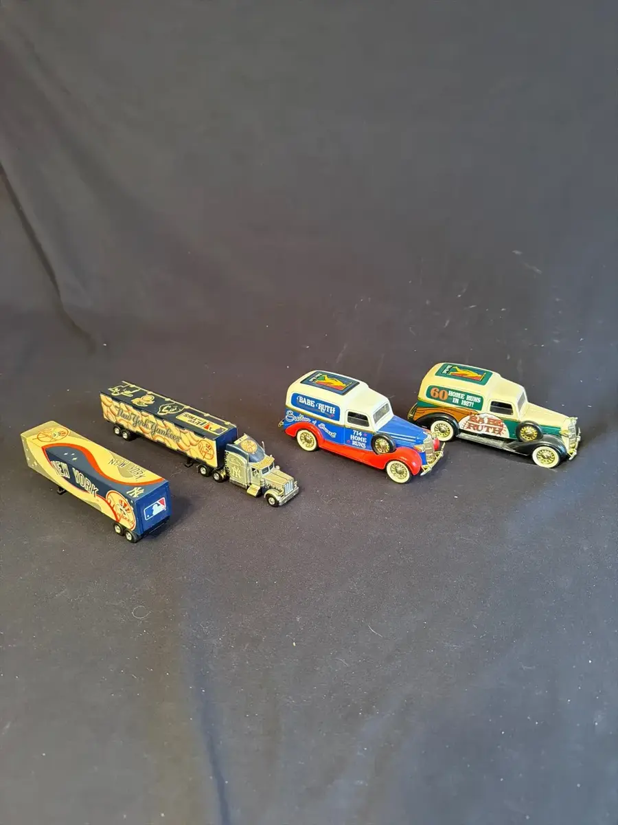 New York Yankees & Babe Ruth Die-Cast Vehicle Collection – Trucks & Delivery Vans