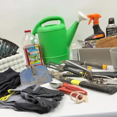 Assorted Gardening Tools & Supplies