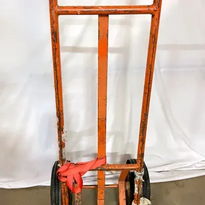 Orange Hand Truck