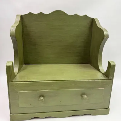 Vintage Child’s Settle Bench 
