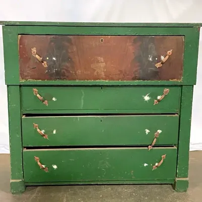 Vintage Wooden Painted Dresser