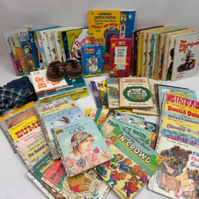 Large Vintage Children’s Book Collection 
