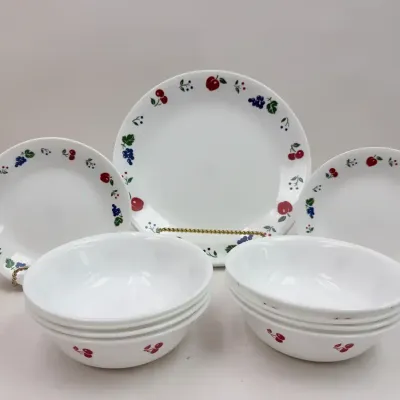 Corelle "Berries and Cherries" Dinnerware 
