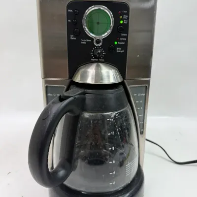 Mr. Coffee 12-Cup Programmable Stainless Steel Coffee Maker 