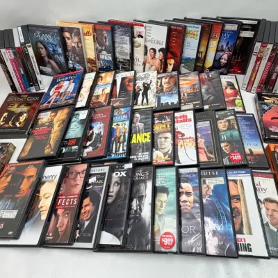 Assorted DVD Movie Collection – Large Mixed Genre 