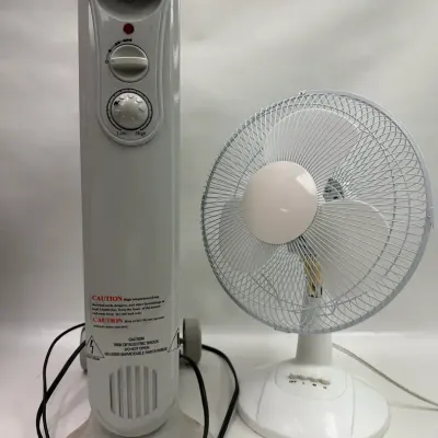 Comfort Zone Radiator Heater & Table Top Fan 