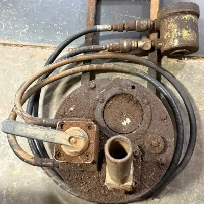 Heavy Duty Industrial Hydraulic Power Unit and Cylinder Assembly 