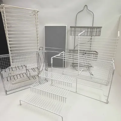Assorted Wire Kitchen & Cabinet Organizers 