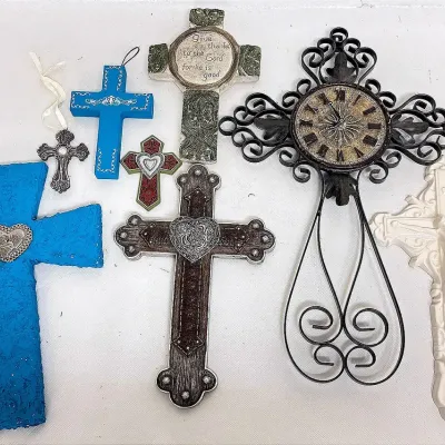 Assorted Decorative Wall Cross Collection