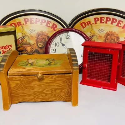 Vintage Tin Advertising and More
