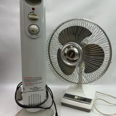 Comfort Zone Radiator Heater & Table Top Fan 