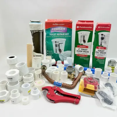 Assorted Plumbing Repair & Installation Group 