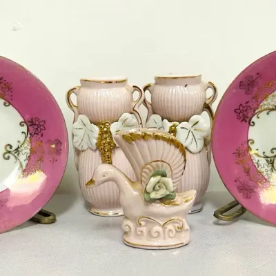 Decorative Vintage Japanese Dishes