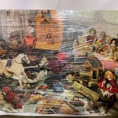 Large Completed Puzzle Ready Wall Art