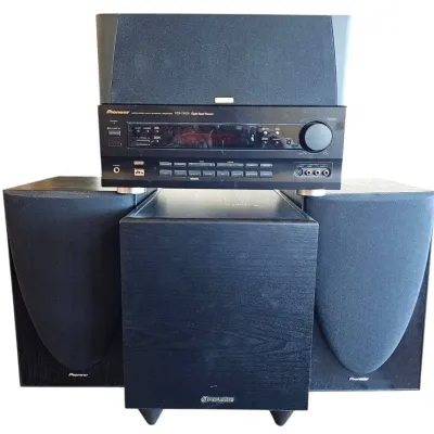 Pioneer 5.1 Home Theater Audio System – Receiver,Speakers, Jamo Center 18 & Sub