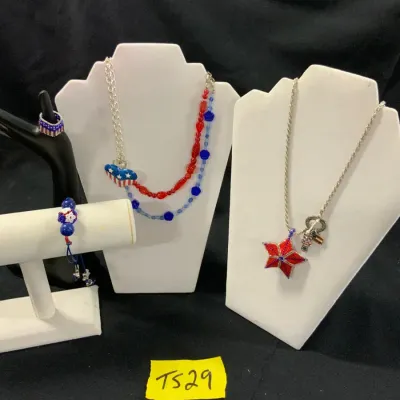 Patriotic Red, White & Blue Jewelry Collection
