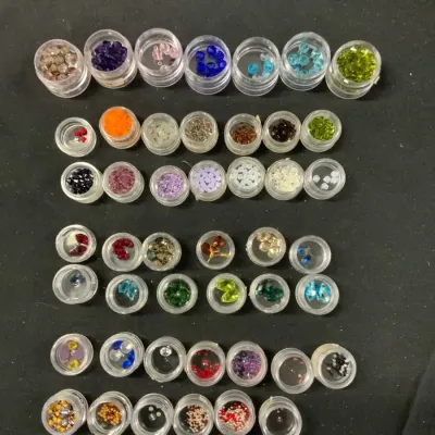 Colorful Glass & Crystal-Style Bead Collection
