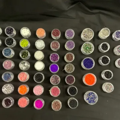 Jewel-Tone Seed, Pearl & Specialty Bead Collection – Purple, Pink, Green & Metallics