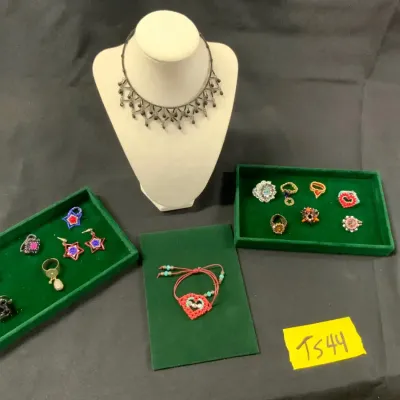 Eclectic Handmade Jewelry Collection: Necklace / Earrings / Bracelet / Rings