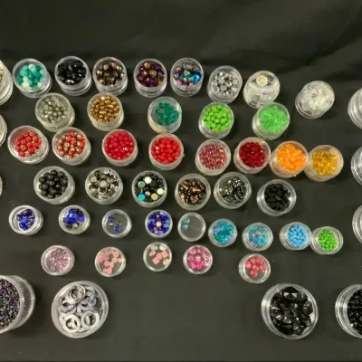 Colorful Glass & Specialty Bead Collection