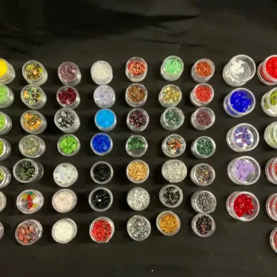 Eclectic Specialty Bead Collection – Florals, Metallics & Vibrant Colors