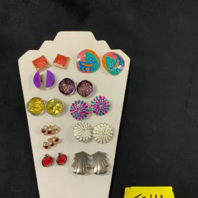 Vibrant and Unique Earrings 