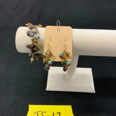 Handmade Bracelet and Earrings