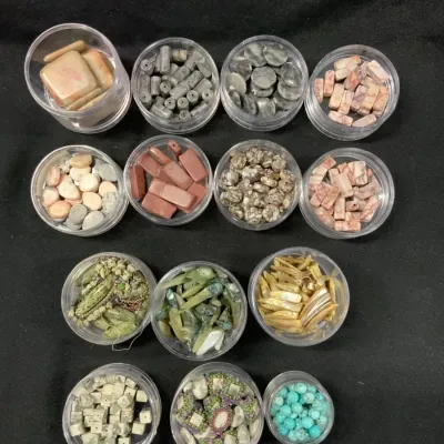 Natural Stone & Artisan-Style Bead Collection – Earth Tones, Turquoise & Unique Shapes