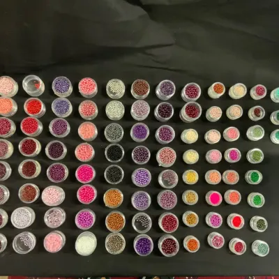 Pink, Purple & Jewel-Tone Pearl-Style Bead Collection