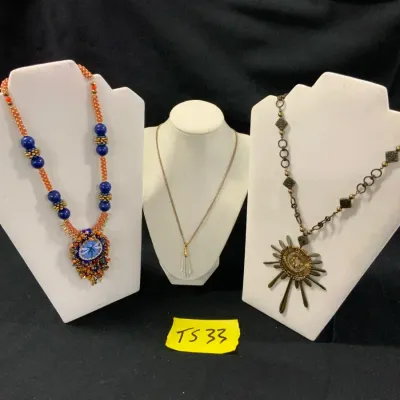 Unique Statement Necklace Trio