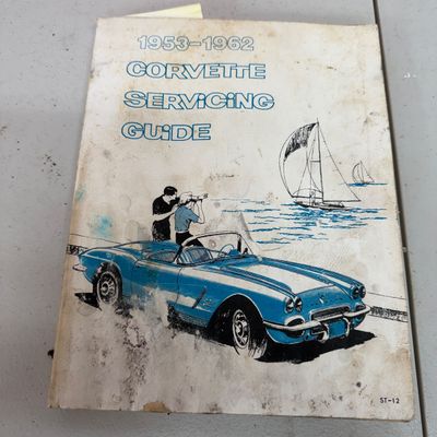 Vintage Corvette Assembly, Service, & Wiring Manuals (G-MG)