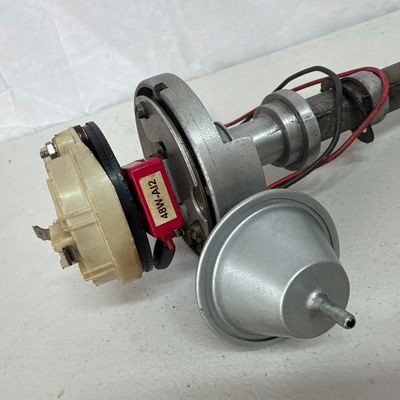 Corvette Chrome Distributor Shield & Distributor (G-MG)
