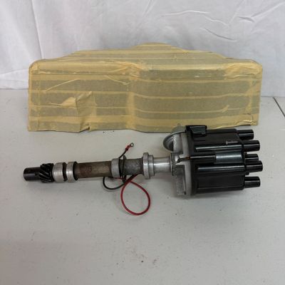 Corvette Chrome Distributor Shield & Distributor (G-MG)
