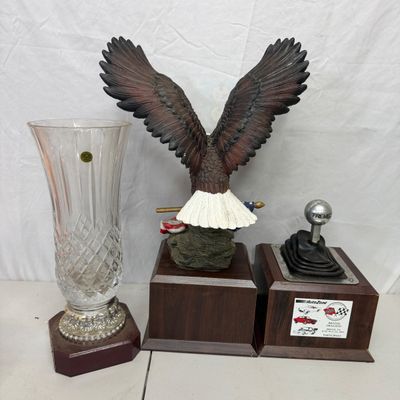Assorted Car Show Trophies & Awards (G-MG)