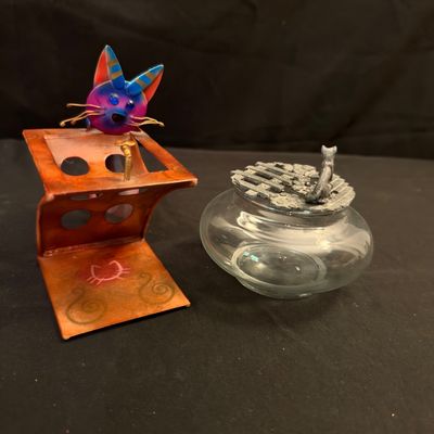 Cat Themed Collectibles, Figurines, Books & More (B1-RG)