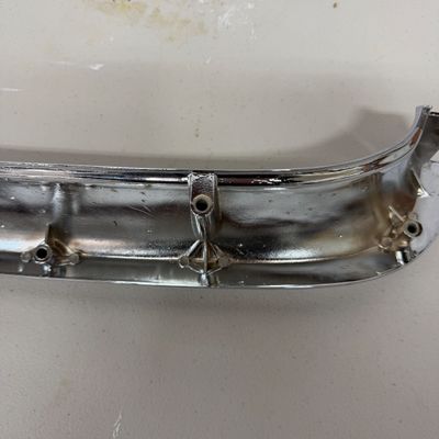 1961 Corvette Chrome Upper Grill Molding & Trim Bar (G-MG)
