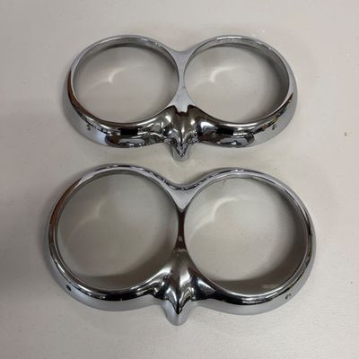 1961 Corvette Chrome Dual Headlight Bezels (G-MG)