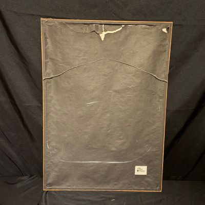 Cristina Flores S.- Mexican Amate Bark Painting (B1-RG)