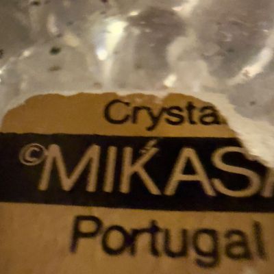 Mikasa Vase w/Silver Decorative Arrangement (B1-RG)