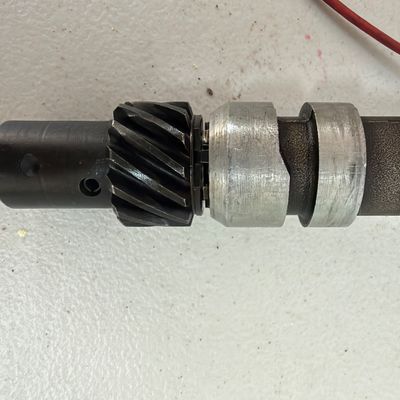 Corvette Chrome Distributor Shield & Distributor (G-MG)