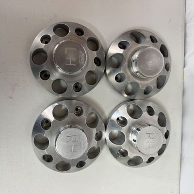 RMM Aluminum Spin Off Wheel Adapters with Lug Nuts & Hardware