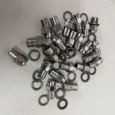RMM Aluminum Spin Off Wheel Adapters with Lug Nuts & Hardware