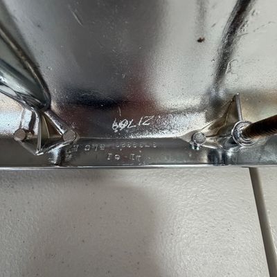 1961 Corvette Chrome Upper Grill Molding & Trim Bar (G-MG)