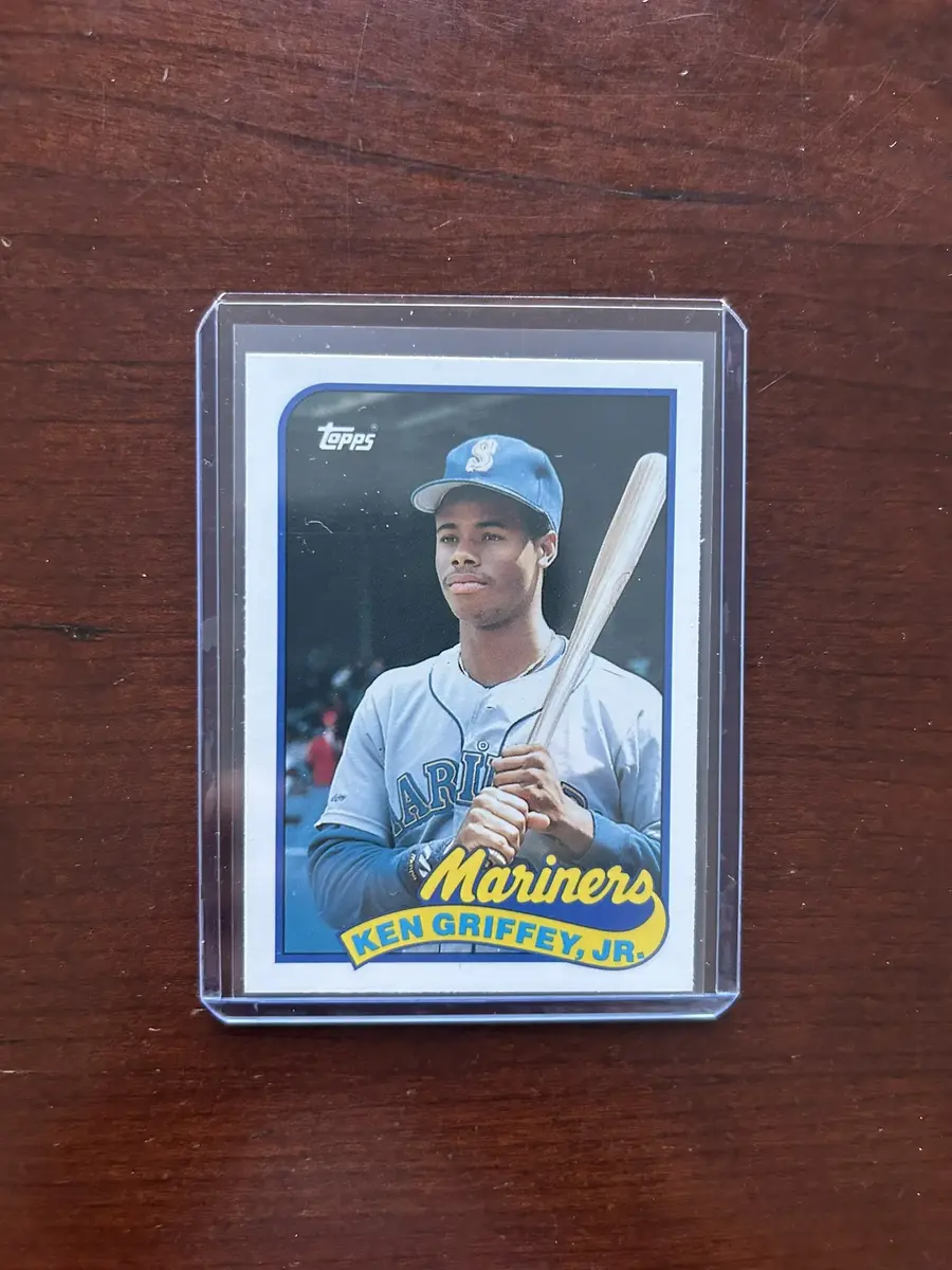 1989 Topps Traded Baseball Card. Ken Griffey Jr. Rookie. Card #41T