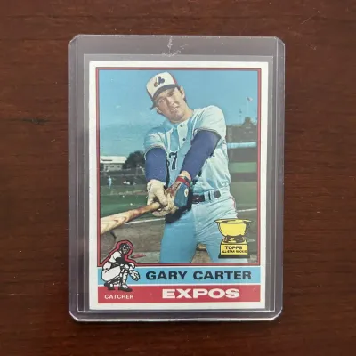 1976 Topps Baseball Card. Cary Carter All Star Rookie. Card #441
