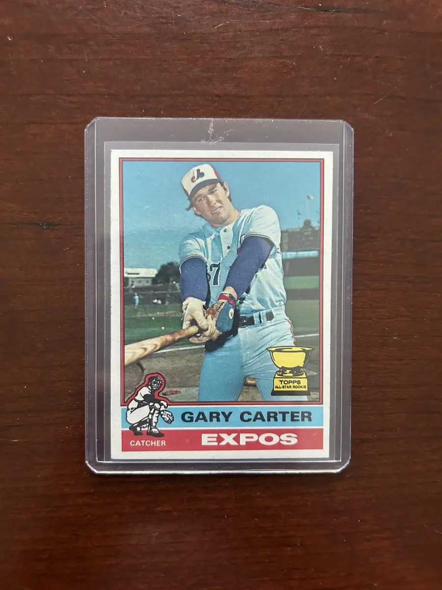 1976 Topps Baseball Card. Cary Carter All Star Rookie. Card #441