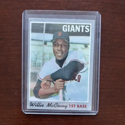 1970 Topps Baseball Card. Willie McCovey - San Francisco Giants. Card #250